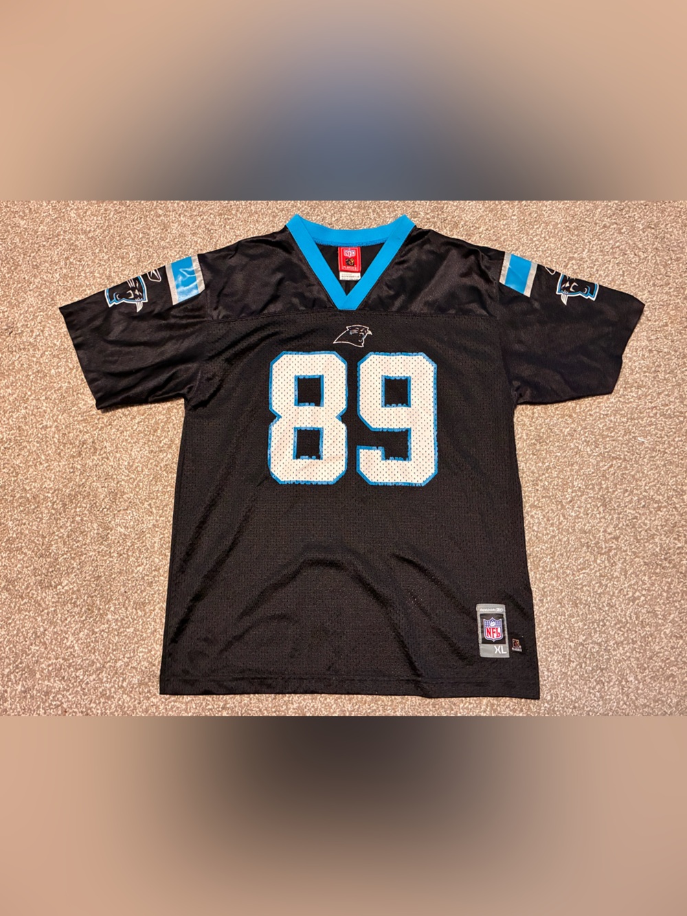 Steve Smith #89 NFL Carolina Panthers Reebok Jersey Youth Size XL NFL Football